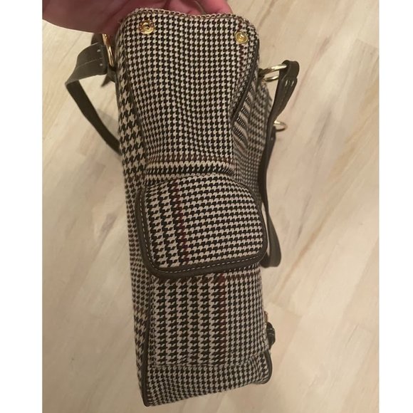 Chaps sophisticated houndstooth bag/purse - Picture 6 of 6